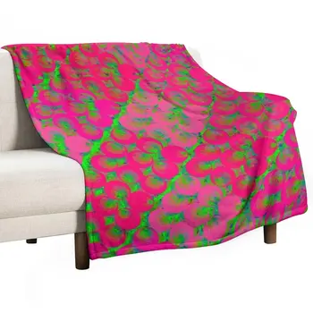 Новое неоново-зеленое покрывало, диванные одеяла, идеи подарков на день Святого Валентина