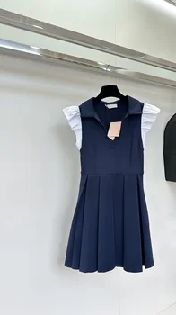 Новое платье с глубоким V-образным отворотом, мода для снижения возраста