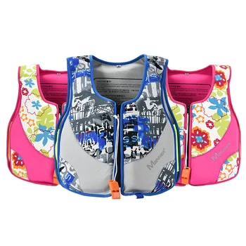 Детский плавучий спасательный жилет, плавающая куртка для девочек, купальник для мальчиков, солнцезащитный крем, плавающий аксессуар для бассейна для водных видов спорта