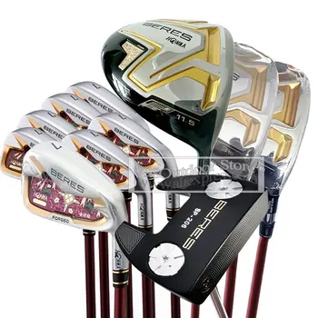 Новые женские клюшки для гольфа HONMA, полный набор клюшек Beres S-08, клюшка для гольфа, утюги для гольфа, графитовый вал L Flex, бесплатная доставка, без сумки