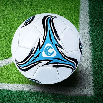 Футбольный мяч из ПВХ официального размера 5, сшитый машиной, износостойкий Водонепроницаемый Тренировочный футбольный мяч для взрослых в помещении и на открытом воздухе для игры в футбол
