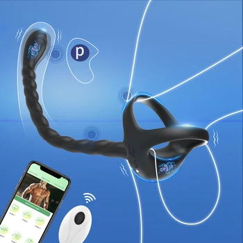 Сексуальные игрушки Кольцо для члена для мужчин Bluetooth кольцо для пениса Вибратор Товары для взрослых для мужчин Беспроводное приложение Удаленное кольцо для члена секс-игрушки для взрослых
