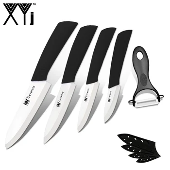 Набор Керамических Ножей XYj С Овощечисткой 3 