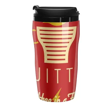 Новая дорожная кофейная кружка CC Jitters - Coffee in a Flash, большие чашки для кофе, стаканчики для кофе