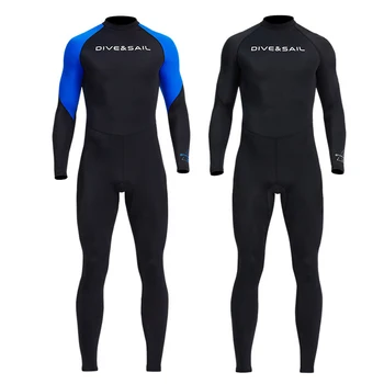 Гидрокостюмы, водолазный костюм, ультратонкий купальник, дышащие спортивные скины для дайвинга, сноркелинга, серфинга, плавания, черный 3XL