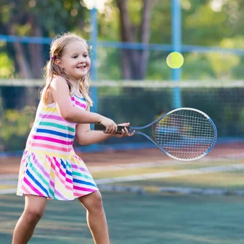 Набор детских теннисных ракеток из сплава Теннисные Ракетки Игрушки для малышей Спорт на открытом воздухе Теннисный набор