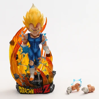 Dragon Ball Z Боевой урон Маджин Вегета Аниме Фигурка Манга Статуя Коллекционная игрушка