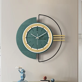 Настенные часы Современного Искусства 3d Класса Люкс Большого Размера Бесшумные Оригинальные Настенные Предметы Декора Комнаты Часы Эстетичный Reloj De Pared Home Design