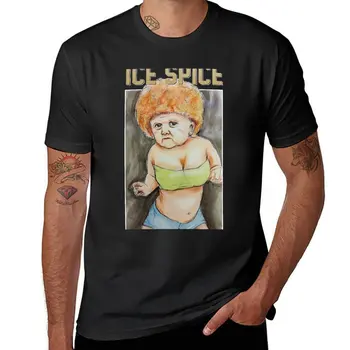 Новая футболка Ice Hasbulla Spice от Rory Paints, мужские спортивные рубашки, мужские белые футболки