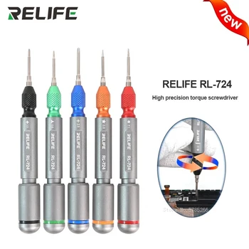 Высокоточная магнитная динамометрическая отвертка RELIFE RL-724 Подходит для обслуживания и разборки различных электронных устройств