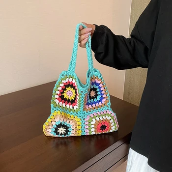 Модная дизайнерская сумка с цветочным узором, сумки через плечо для женщин, сумки и кошельки 2023, новые модные повседневные сумки