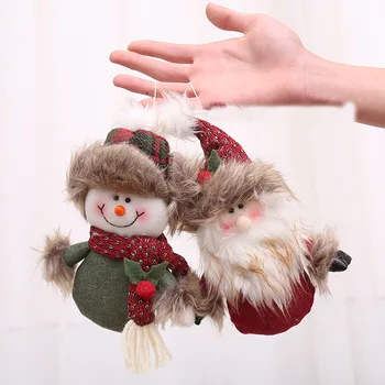 Лесной Старик, Рождественская мини-кукла, Подвеска в виде Рождественской елки, Рождественское украшение для дома, кукла-гном, Рождественские Подарки для детей 2023 на Новый Год