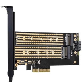 JEYI SK6 M.2 Nvme SSD NGFF К адаптеру PCIE X4 M Key B Key Поддержка двухинтерфейсной карты PCI Express 3,0x4 2230-22110 Всех размеров M.2