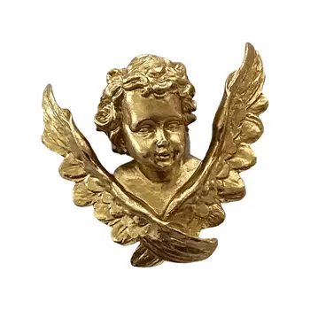 Фигурки Херувима Настенная скульптура из смолы Художественное ремесло Крыло Статуи Ангела Фигурки ангелов