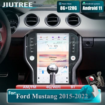 Автомобильное Радио 128 Г 14,4 дюймов Для Ford Mustang 2015 2016 2017-2022 Android 11 сенсорный Экран GPS Головное Устройство Мультимедийный Плеер Авто Радио