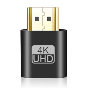 Виртуальный дисплей, совместимый с HDMI, 4K DDC EDID-фиктивный разъем EDID-фиктивный эмулятор, совместимый с HDMI