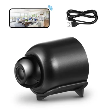 Видеокамера Система домашней камеры Камеры с приложением для телефона Удаленная защита высокой четкости Головка из Абс-пластика