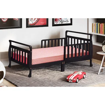Кроватка для малышей Athena Classic Sleigh, черная мебель для спальни, каркас кровати queen twin, каркас кровати twin twin