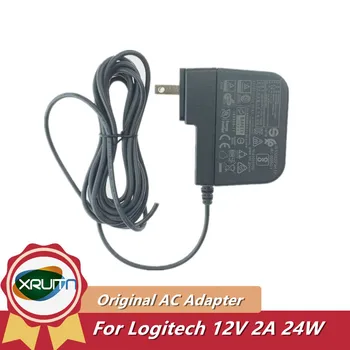 Оригинальный для Logitech коммутационный адаптер DSA-24PFM-12 FCA Блок питания Зарядное устройство 12V 2A 24W Корпус 5,5/2,1 мм